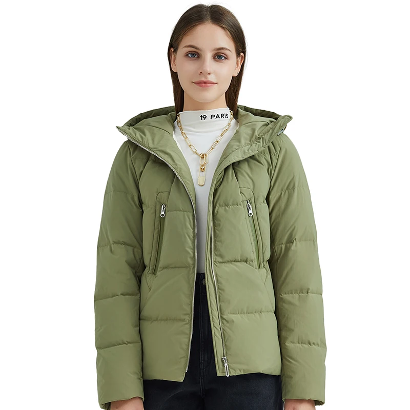 Womens Lightweight Insulated Jacket Autumn Packable Puffer Parka Full Zip Causal Short Coat