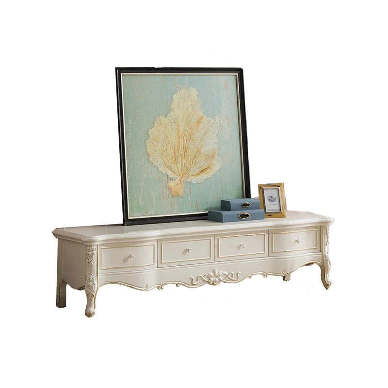 

White color TV cabinet TV stand WA562