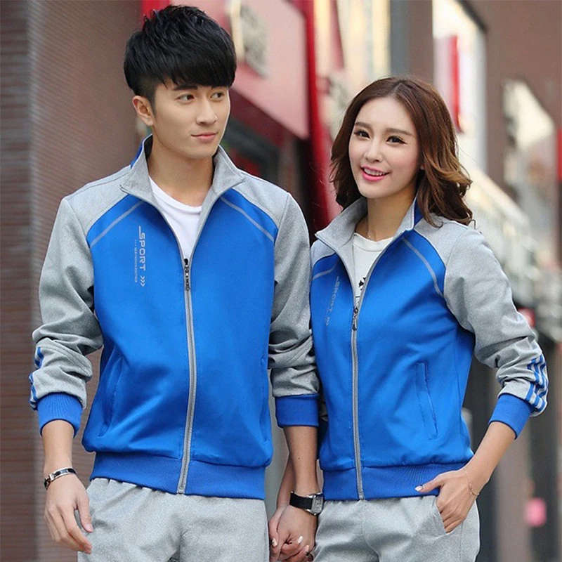 

KE Sport set big size plus sweater basketball soccer unisex couples tracksuit man woman uniform casual wear student uniforms