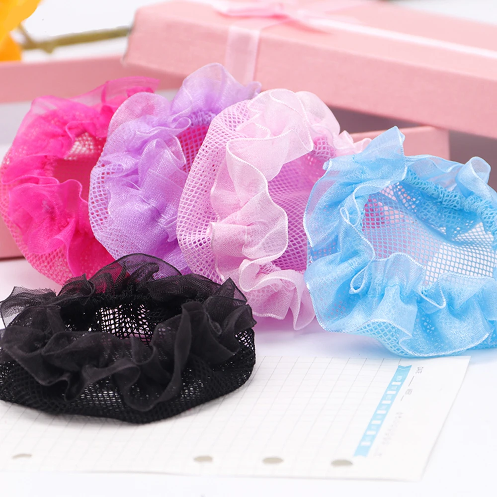 Модная Невидимая сетка для волос с карманами повязка на голову детский головной