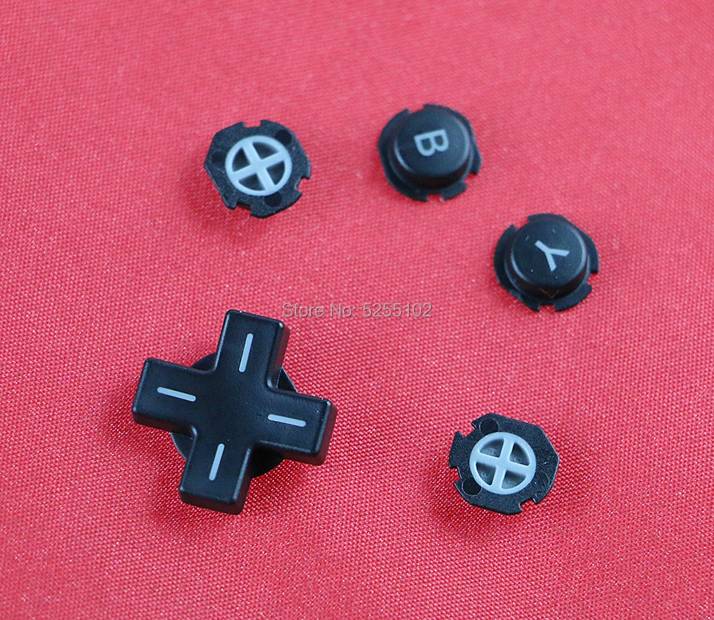 1 компл./лот крест на включения/выключения кнопки Кнопка ABXY черная кнопка
