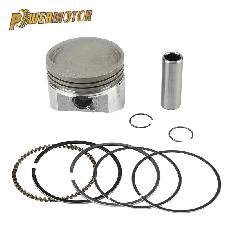 

56.5mm Motorcycle Piston 15mm Pin Piston Set For Lifan 150cc Horizontal engines Dirt Pit Bike ATV Engine Parts
