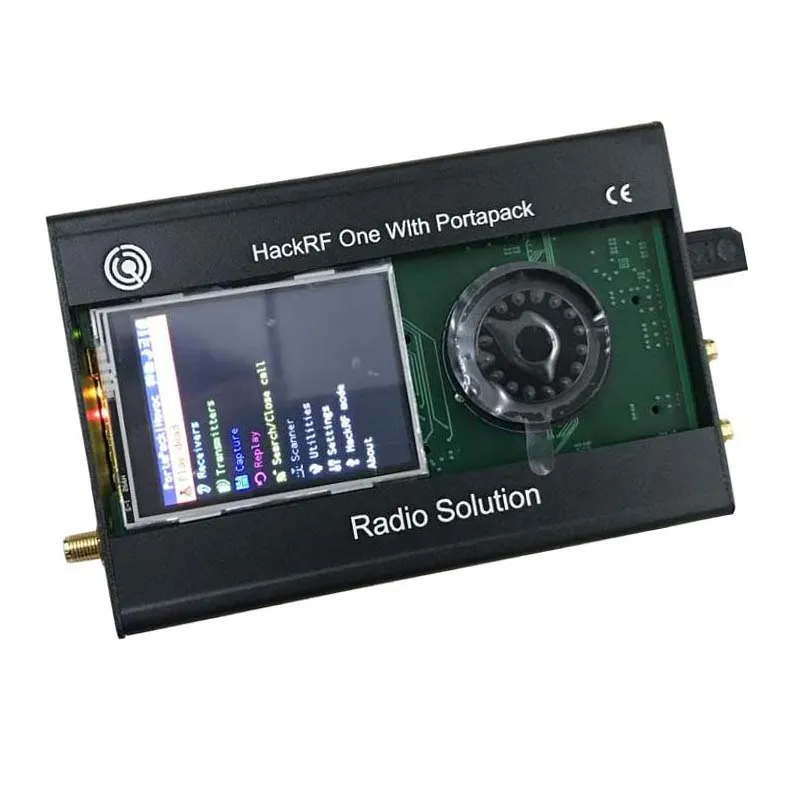 Последняя версия PORTAPACK для HACKRF ONE SDR программное обеспечение определение радио+ металлический чехол+ 0.5ppm TXCO