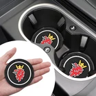 12 шт., Нескользящие подставки для автомобильных стаканчиков, силиконовые подставки для Saab 9-3 9-5 900 9000 9 5 428 Scania, аксессуары для украшения автомобиля