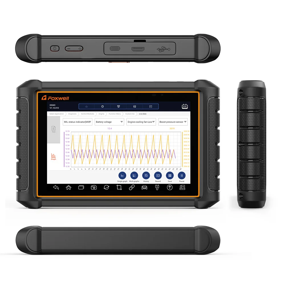 Автомобильный диагностический сканер Foxwell GT65 OBD2 Bluetooth прибор для диагностики