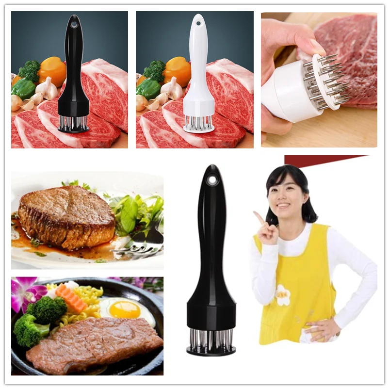 

1Pc Kitchen Accessories Profession Meat Meat Tenderizer Needle with Stainless Steel Kitchen Tools Drop Shipping Kitchen Gadgets