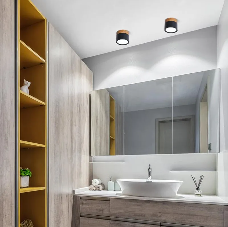 Светодиодная лампа ультратонкая в скандинавском стиле для дома гостиной