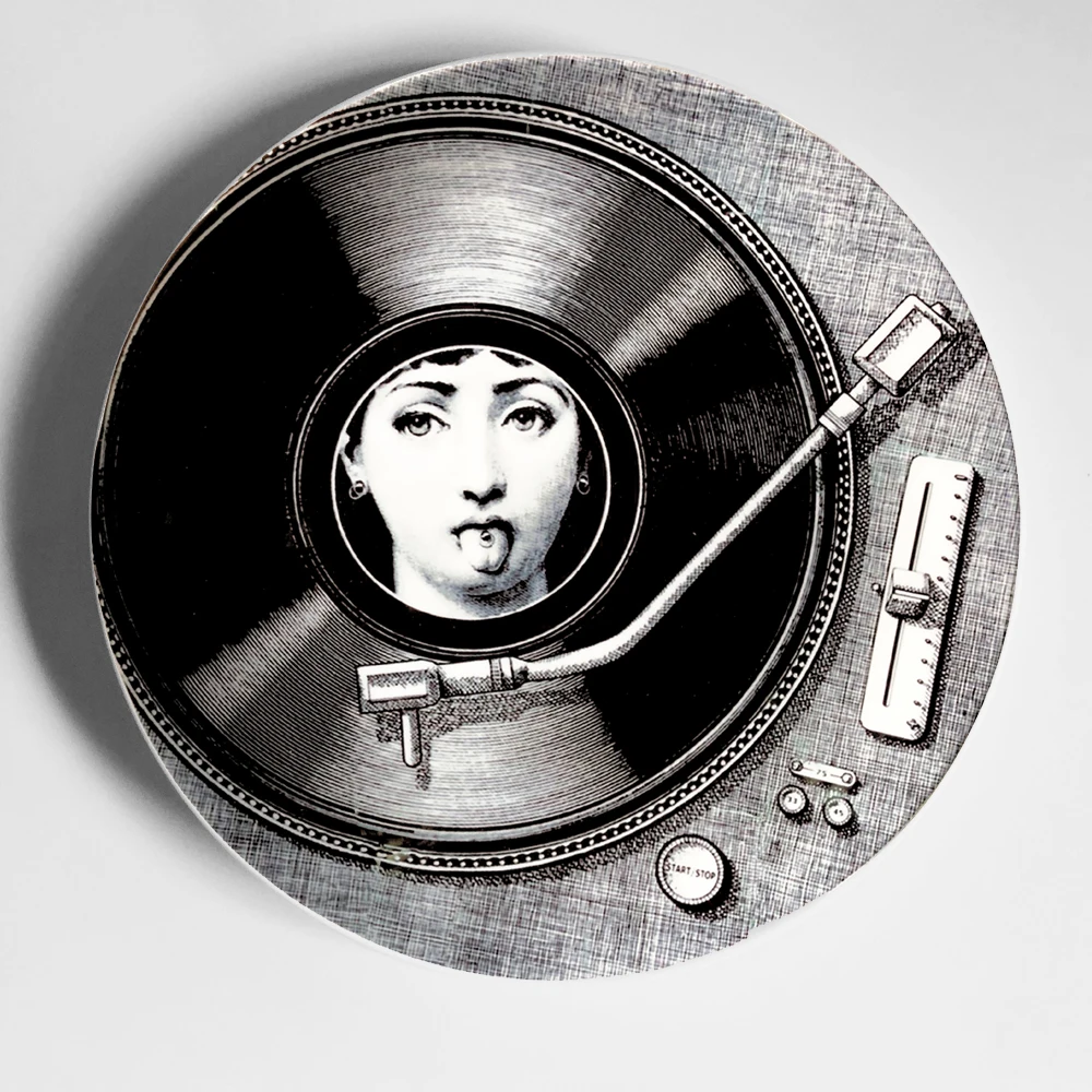 Декоративная тарелка в европейском стиле настенная подвесная круглая 6/7/8/10