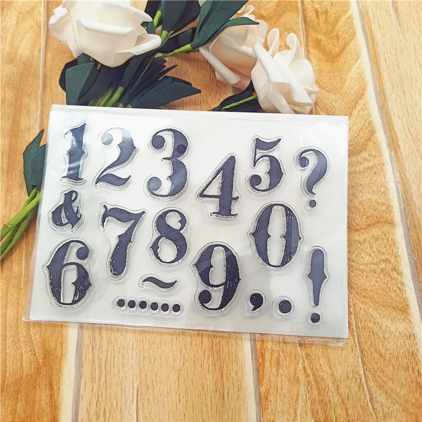 11*16CM Hot sale digital Transparent Clear Stamps / Silicone Seals Roller Stamp for DIY scrapbooking photo album/Card Making | Дом и сад