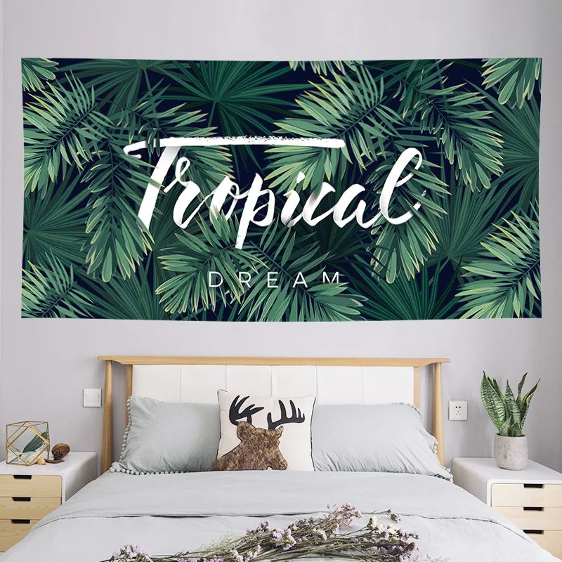 Пейзаж гобелен с морской тематикой психоделические картинки звездного неба Луны