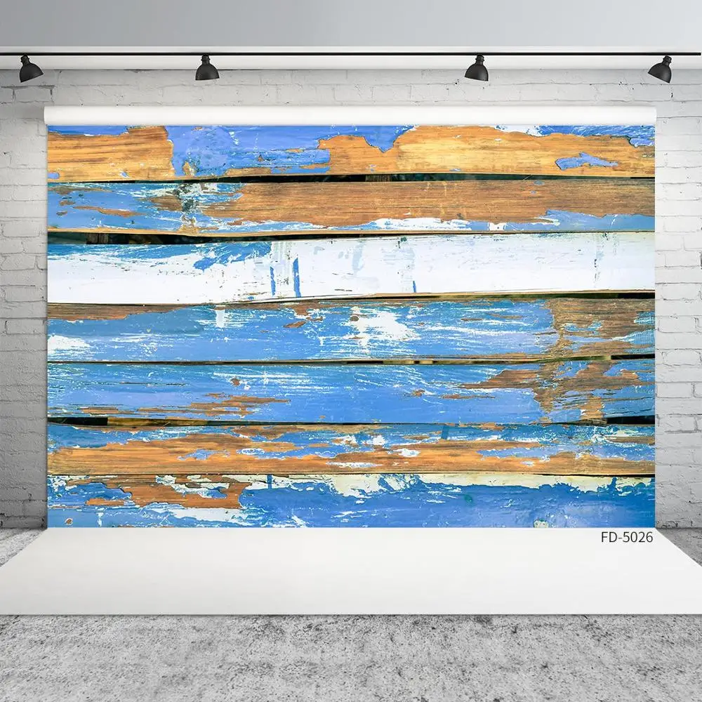 

Виниловый фон для фотосъемки с изображением пилинга деревянной доски выцветающих досок текстуры детский портрет еда игрушка питомец фоны ...