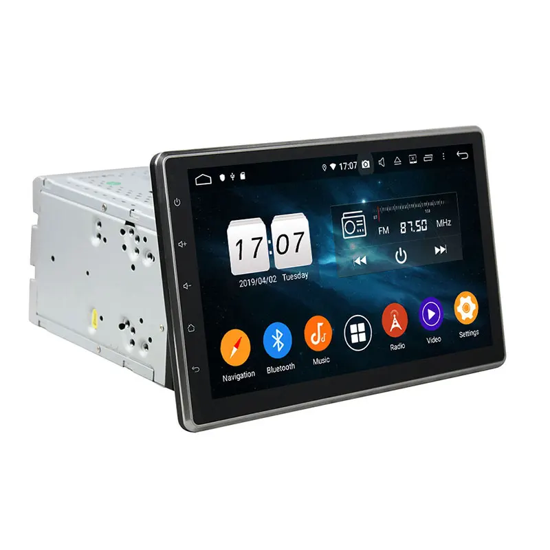 KD 1000 klyde Android 9 0 PX5 автомобильный Dvd плеер Octa Core 4g Ram/32g Rom 2 Din головное устройство для