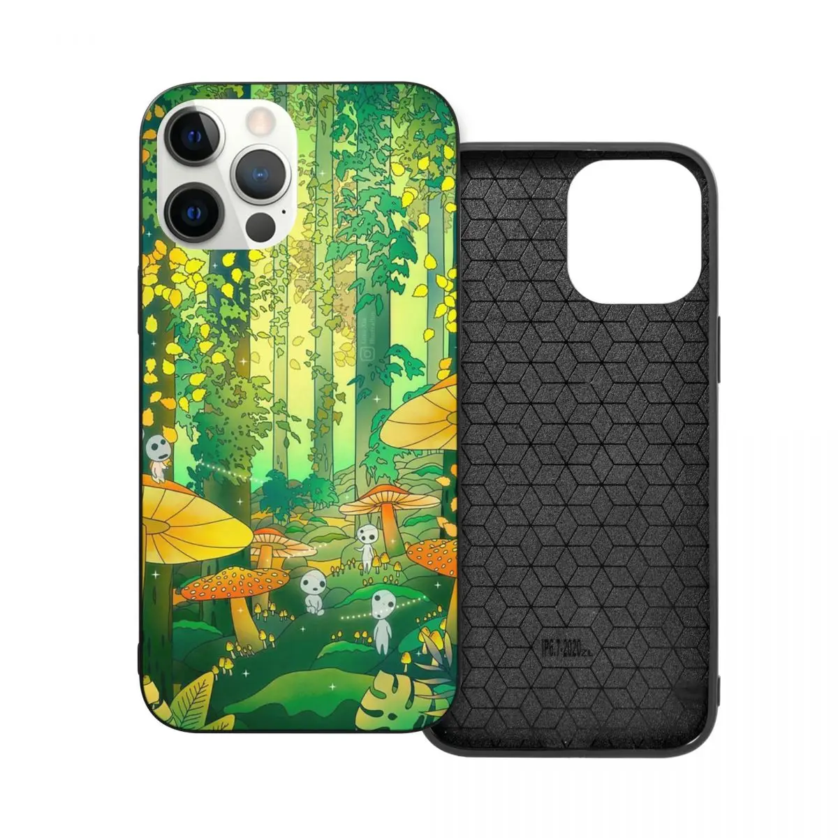 

Enchanted PC Glass TPU Phone Case for iPhone 13 12 11 Xs Xr X Pro Max Mini 7 8 Se2 Plus 6 6S