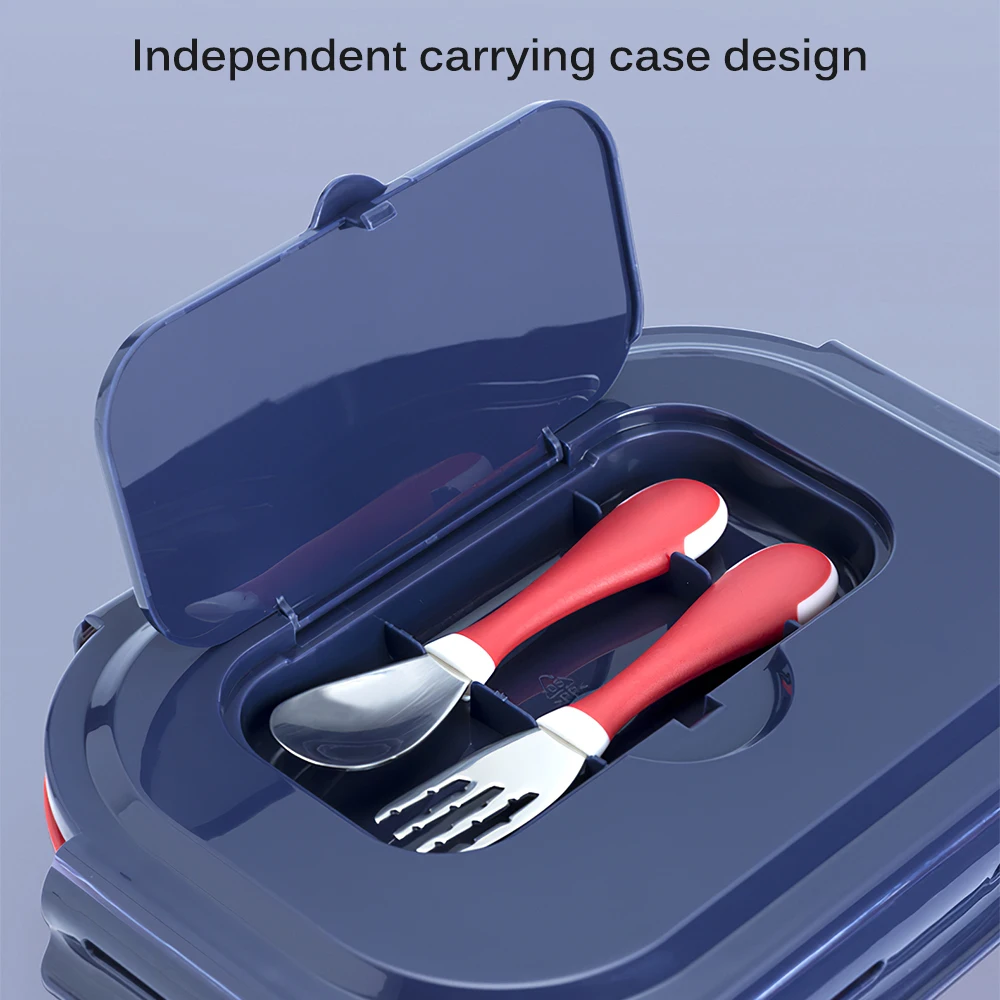 

Lunch Box For Baby Children Adult 316 Stainless Steel Leakproof Bento Box Food Containers Sport Snack Storage Box With Tableware