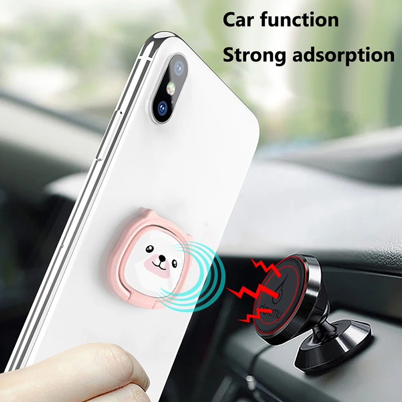 Симпатичный мультяшный фарфоровый магнитный держатель модная подставка с