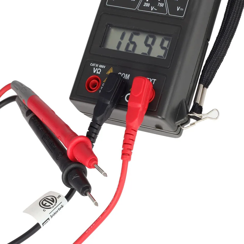 MASTECH M266F цифровой измеритель-зажим 3 1/2 ЖК-дисплей тестер напряжения постоянного и