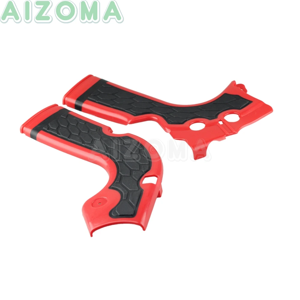 1 пара Мотокросс красная рамка решетка радиатора для Honda CRF250R CRF450R 2013 2016 CRF 250/450 R Enduro