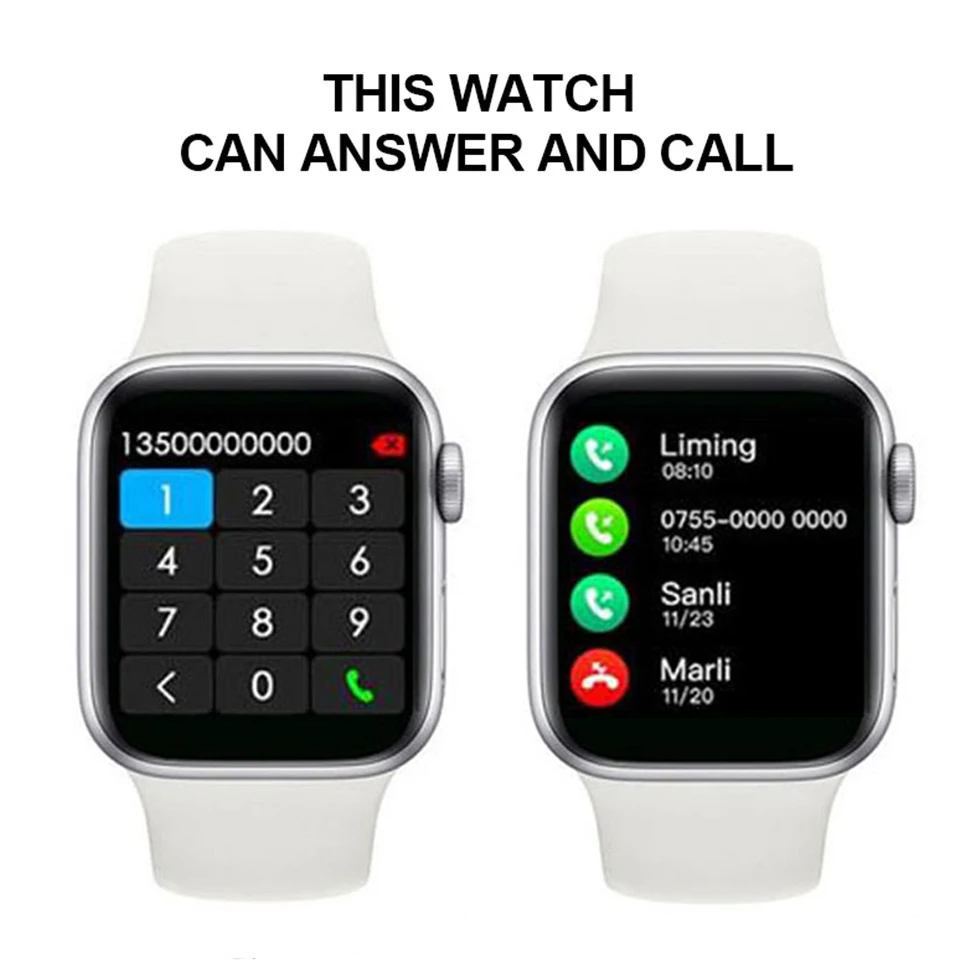 

2021 IWO13 T500 Smartwatch Bluetooth Phone Call Smart Watch 44mm DIY Faces HeartRate Monitor Blood Pressure Sport Watch IOS