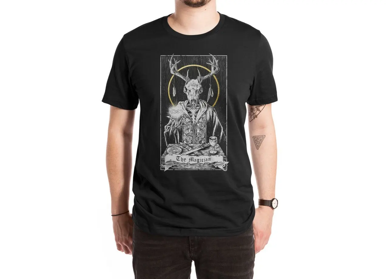 

The Magician T-Shirt Cotton O-Neck Short Sleeve Men's T Shirt New Size S-3XL