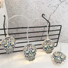 1020 светодиодов, Хэллоуин, тыква, Череп, гирлянда, s-лампа, сделай сам, подвесной светильник, гирлянда, ужас, Хэллоуин, украшение для дома, вечевечерние НКИ, Cocina