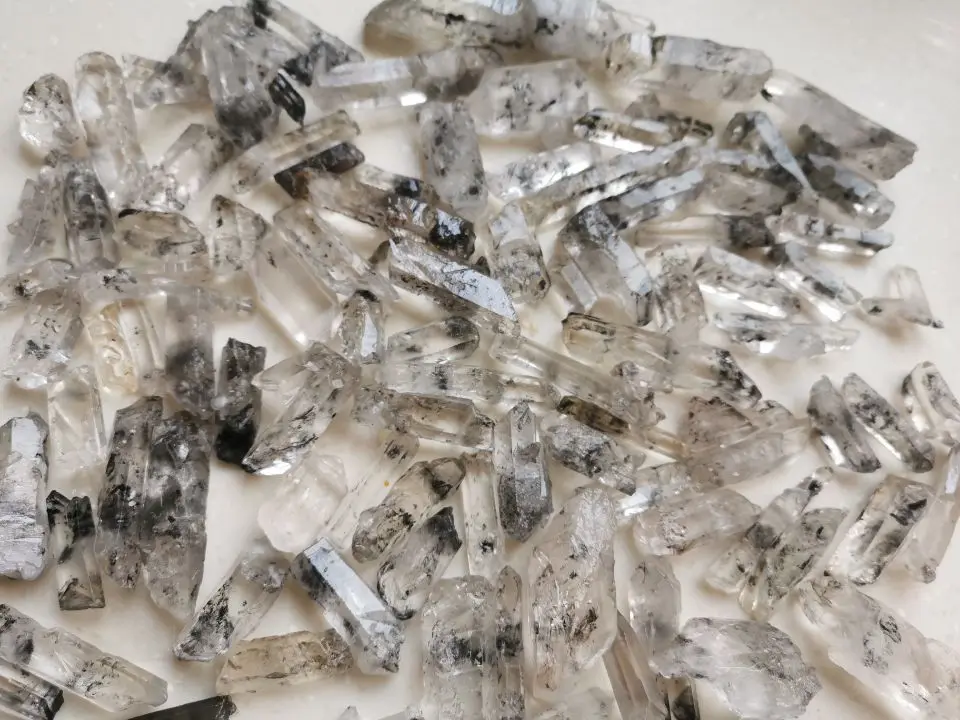 1/4lb Природный редкий молибденита образец кристалла кварца|fossil|fossil fossilsfossil fish |