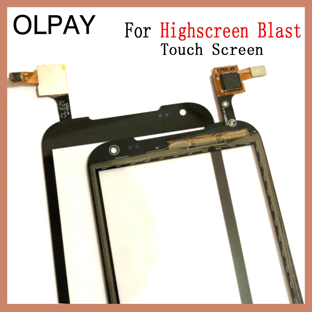 4 5 дюймовый сенсорный экран для Highscreen Blast стекло емкостный дигитайзер стеклянные