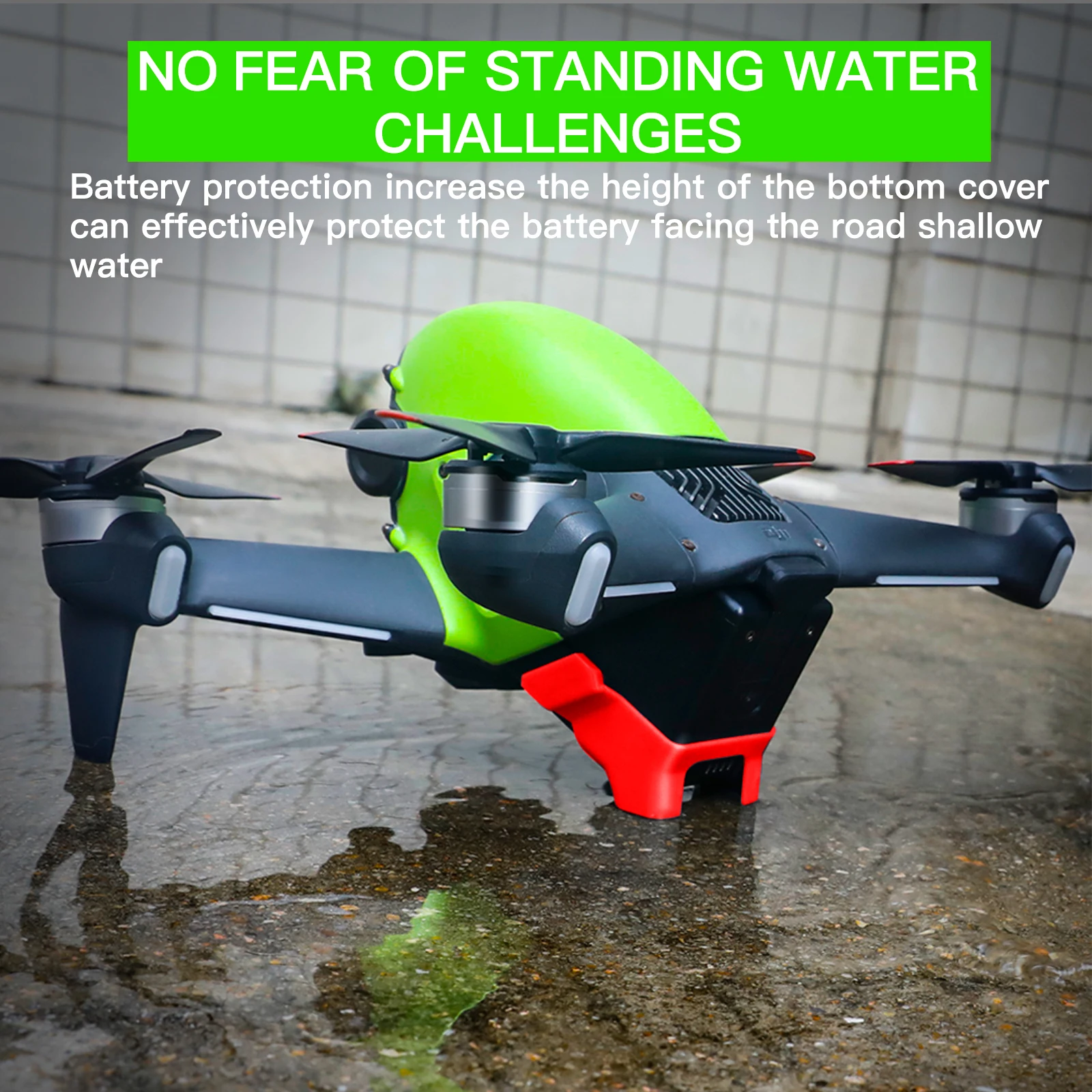 

Основание для защиты аккумулятора для DJI FPV без разборки держатель кронштейна для аксессуаров DJI FPV