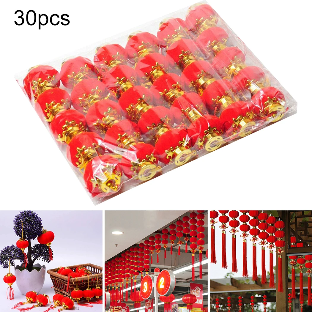 

Chinese Style Chinese Red Lanterns Decor Festival Good Luck New Year Party