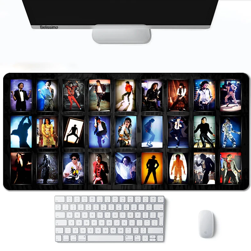 

Michael Jackson's Mouse pad gamer decoracion Extend Game Desk Mousepad Office Professional Mouse Pad Game Keyboard Mat xl carpet