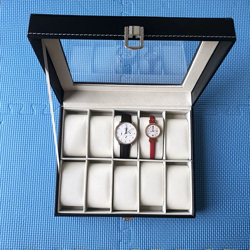 Высококачественный кожаный чехол для часов органайзер браслета домашний