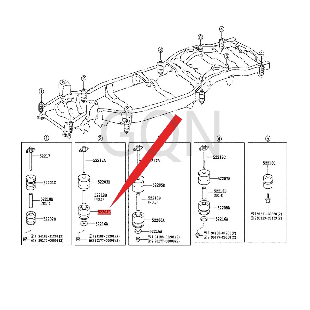 Подвеска кабины нижняя подушка в сборе 2007-игрушка ota LAN DCR UIS ER балка Резиновый рукав балка резиновая подушка Резиновый рукав