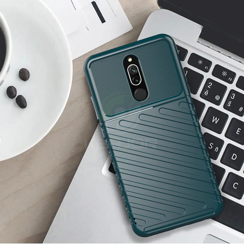 Shockproof Amor Case For Xiaomi Redmi 8 A Cover Silicone Bumper Shell Back On 8A Global Coque |