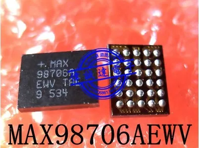 

100% оригинал 2 шт. MAX98706AEWV + T MAX98706A 98706A MAX98706 BGA