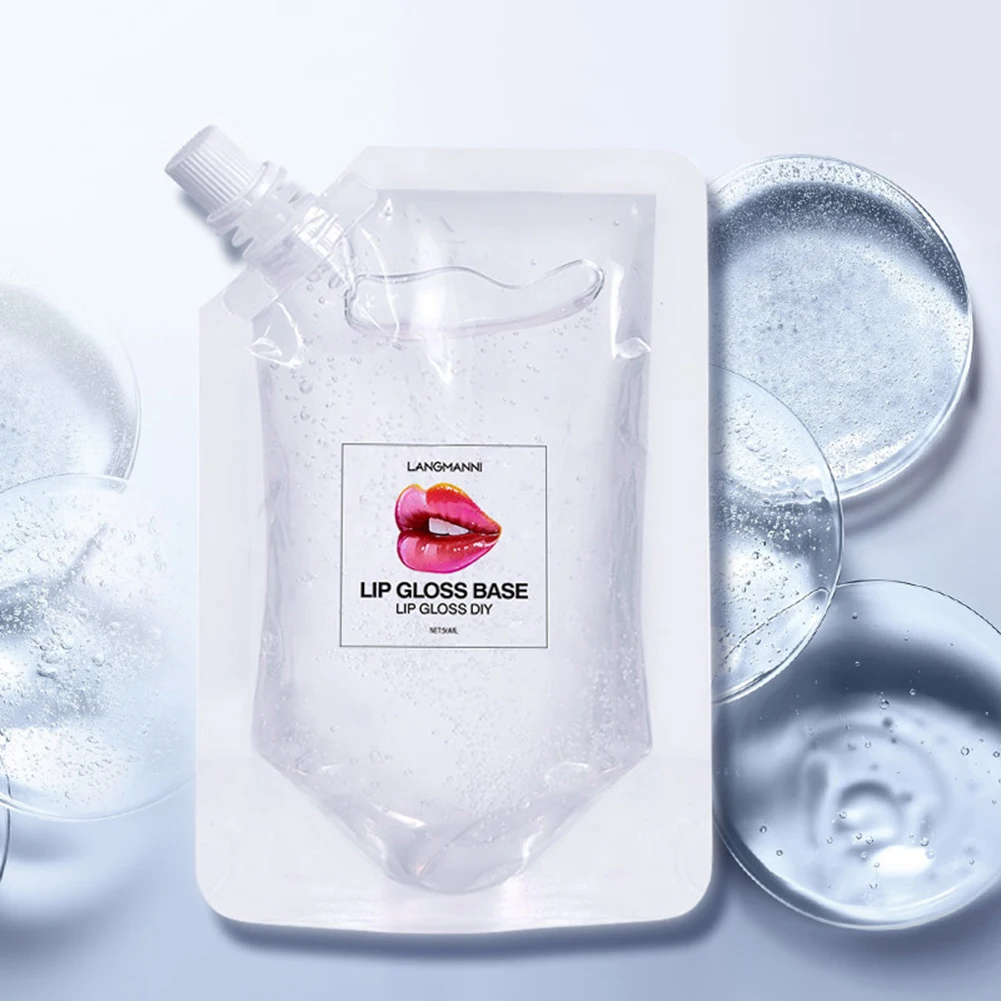 

Convenient Handmade DIY Clear Lip Gloss Base Moisturizing Lipstick Multi-functional Practical Liquid Cosmetics Gel