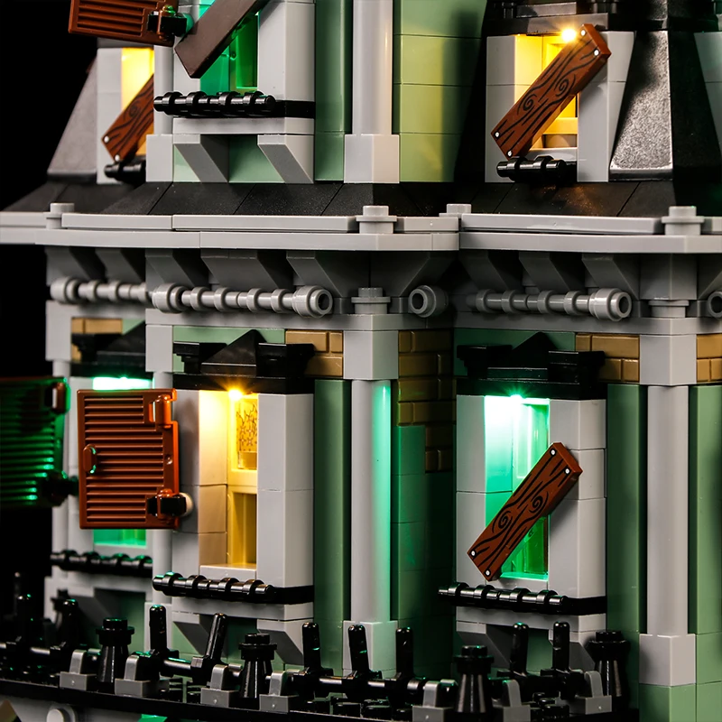 Светодиодный светильник для 10228 строительных блоков дом с привидениями игрушки