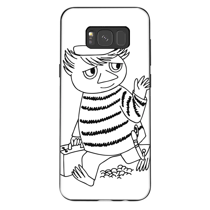 B9 Мобильный чехол для телефона из термополиуретана для samsung Galaxy A50 A70 A10 A30 A40 A3 A5 A6 A7 A8 A9 J6 Защитная крышка милые Бегемот мультяшным персонажем Мумий Тролль - Цвет: B9