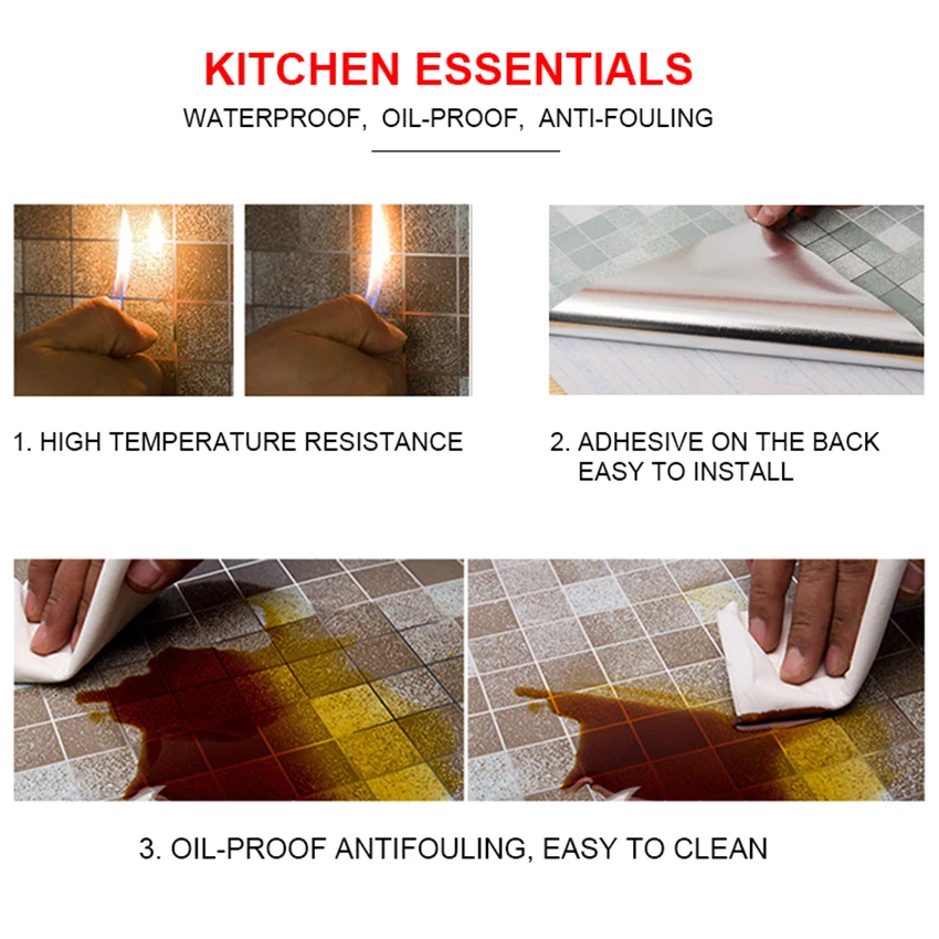Самоклеящиеся кухонные маслостойкие пленочные плиты высокотемпературные