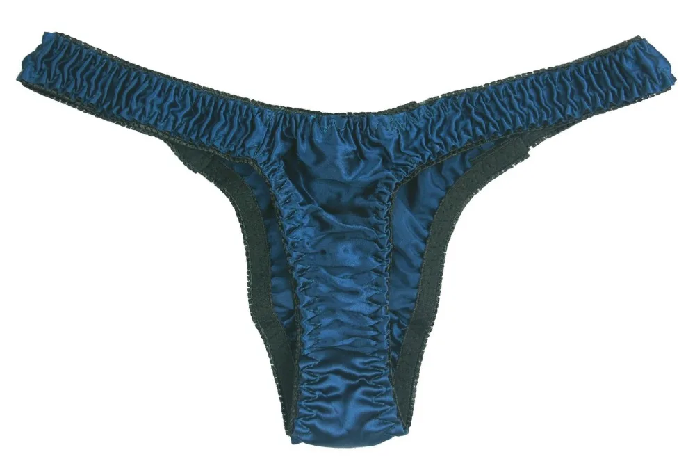 Стринги женские из 100% натурального шелка 6 пар | Женская одежда