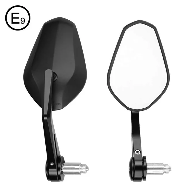 

Зеркало заднего вида для Vespa cafe Racer, зеркало xmax 300, аксессуары tmax 500 tmax 530 mt 07 fz1 r6, зеркало для мотоцикла с ЧПУ, алюминий