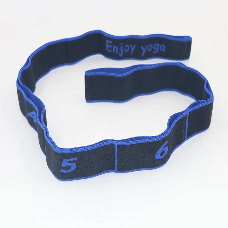 

Professional Yoga Stretch Resistance Bands Gymnastics Adult Latin Training Belt Multi-functional Pilates Fitness Elastic Band