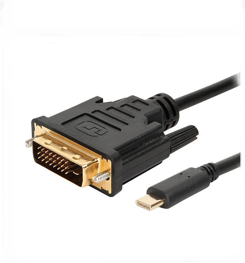 Кабель USB C на dvi 1 8 м адаптер Thunderbolt совместимый с MacBook Pro 2016 2017 galaxy S8 Note8 huawei mate