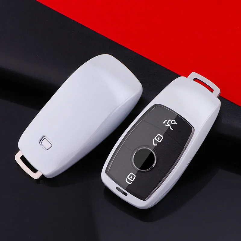 Чехол для автомобильного ключа из ТПУ и поликарбоната защитный чехол Mercedes Benz 2017 E