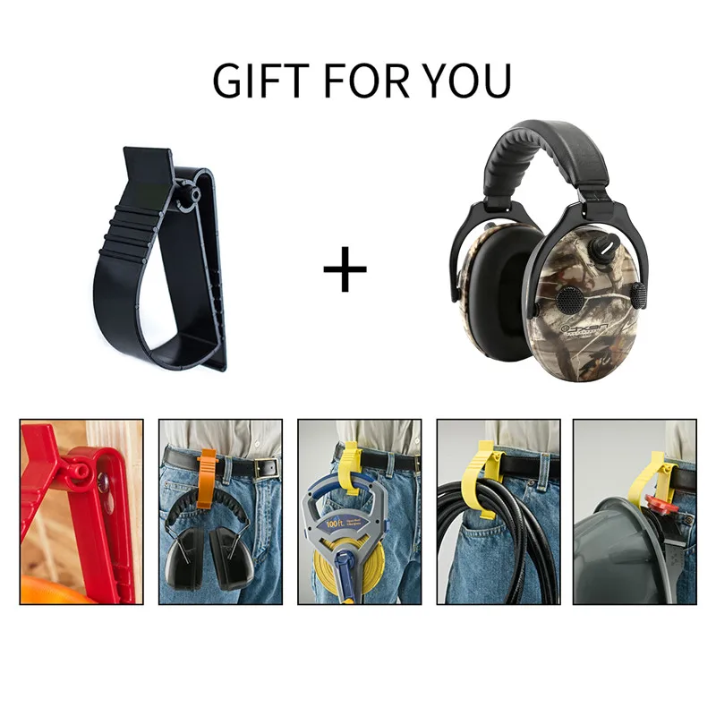 

Electronic Hearing Protection Earmuffs Noise Reduction Hunting Headphones Tactical Headset for Shooting Ear Protector Ear Muffs