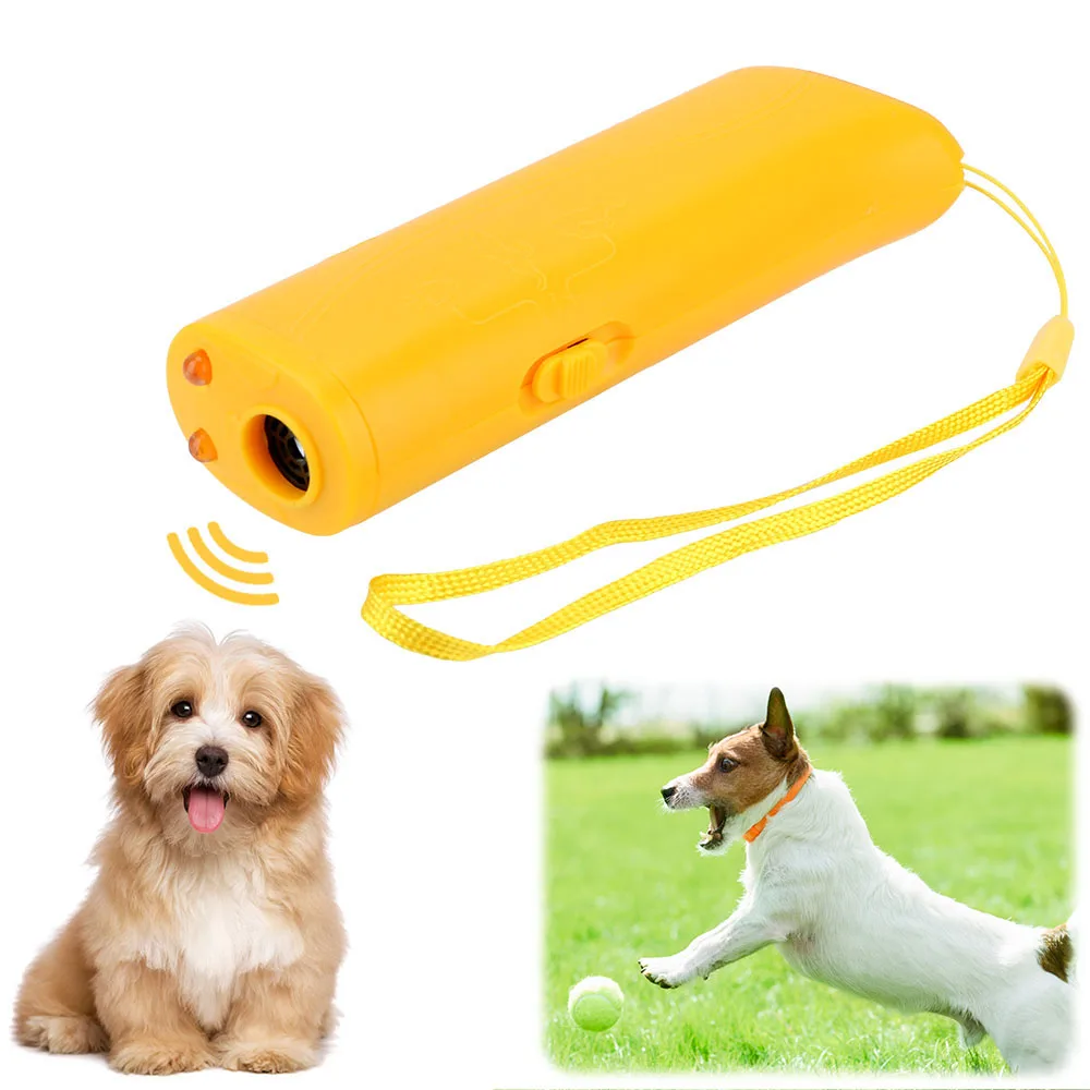 

3 in 1 Anti Barking Stop Barking Pet Dog Repeller Living Room Pest Control Pet Dog Training Ultrasonic Equipment