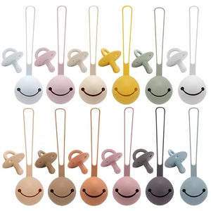 Прямая поставка Infantil детский чехол для соски для новорожденных держатель для соски модный силиконовый Твердый водонепроницаемый детский аксессуар