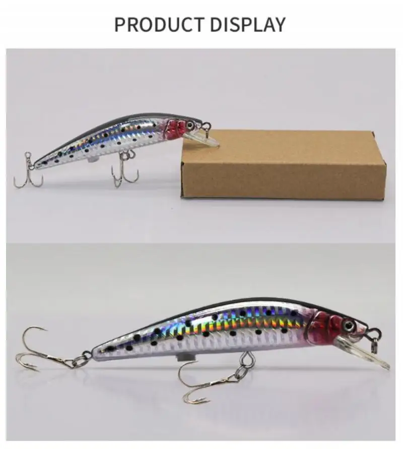 Плавающие приманки USB рыболовная Автоматическая электрическая приманка воблеры