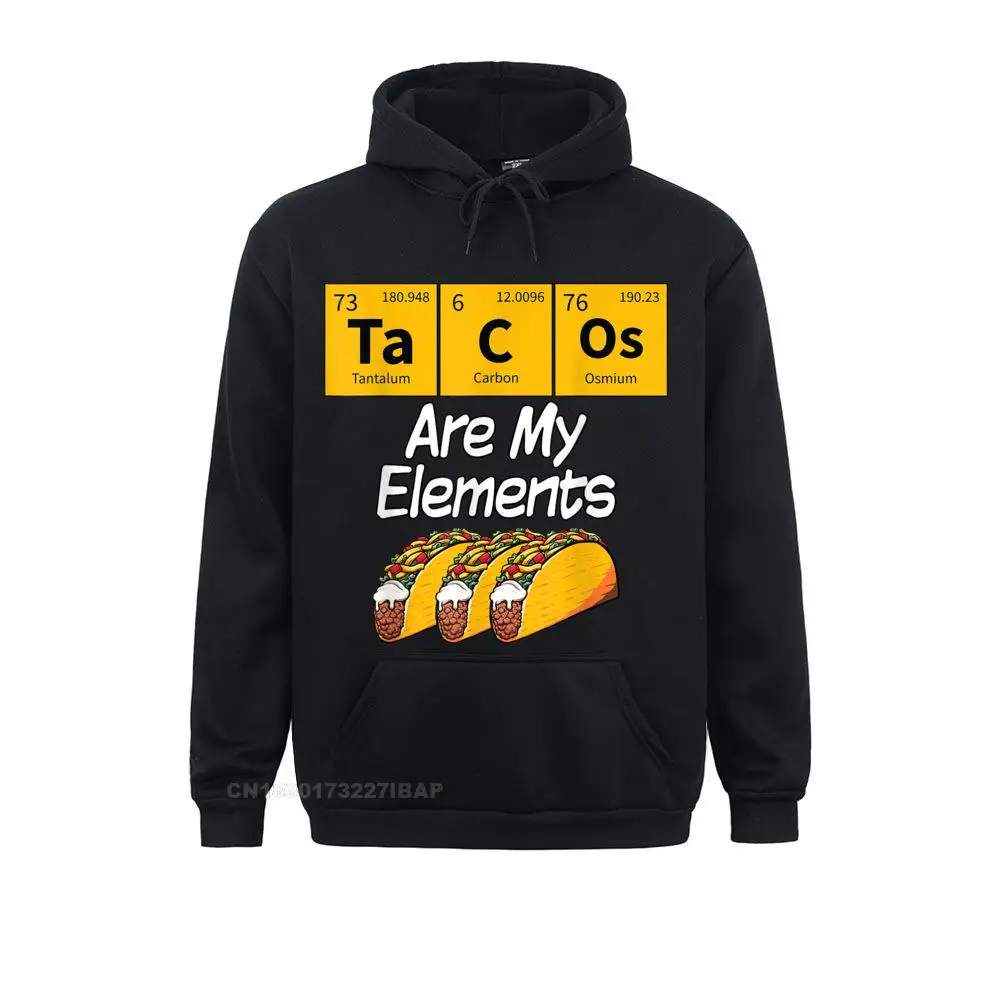 Taco Funny Chemistry Meme Quote Periodic Table Science Hoodie Print Hoodies Youth Sweatshirts Classic Hoods High Quality