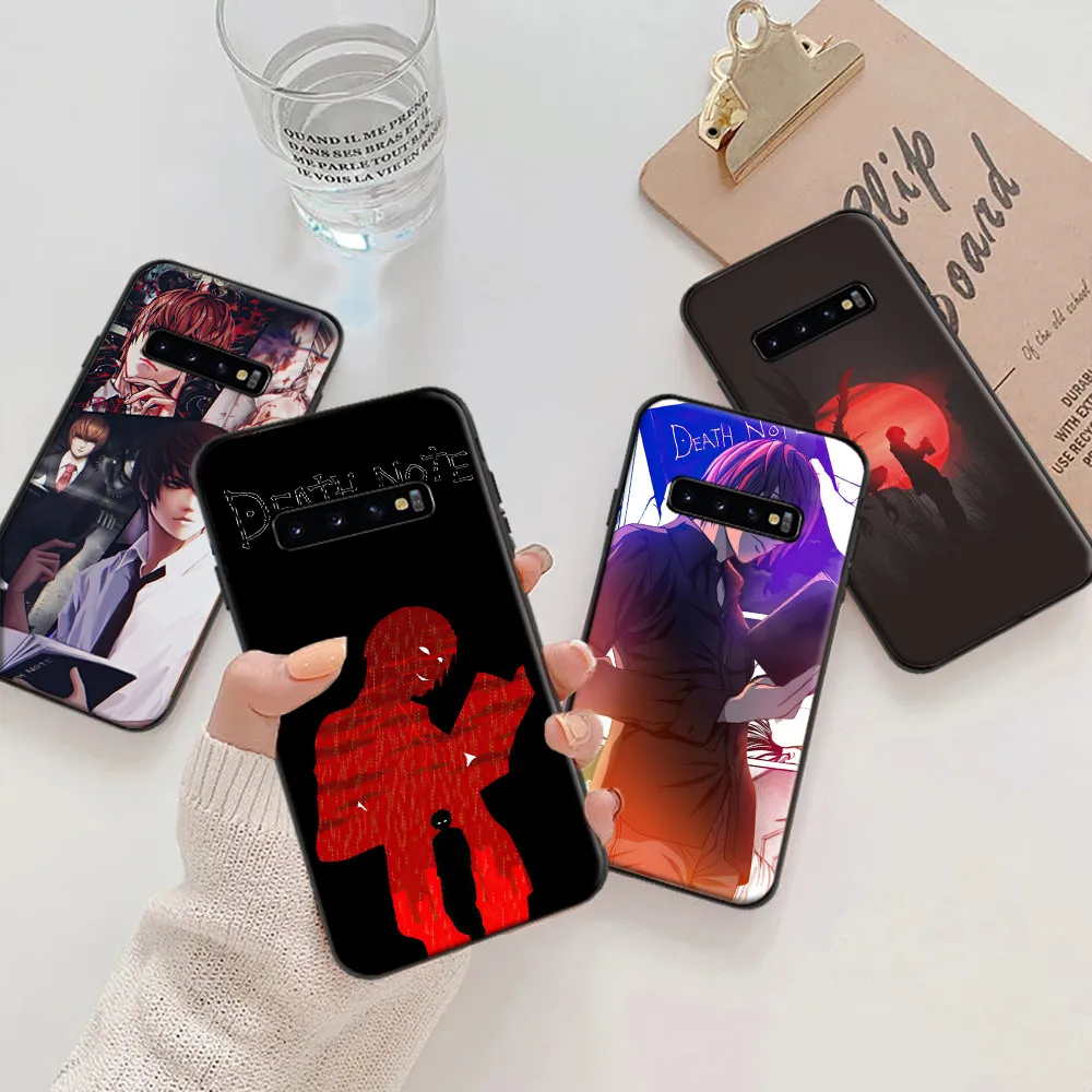 

Japan Anime Manga Death Note Phone Case For Samsung Galaxy S8 S9 S10 Plus S10 S20 Lite Ultra FE Soft Cases Funda Back Cover L
