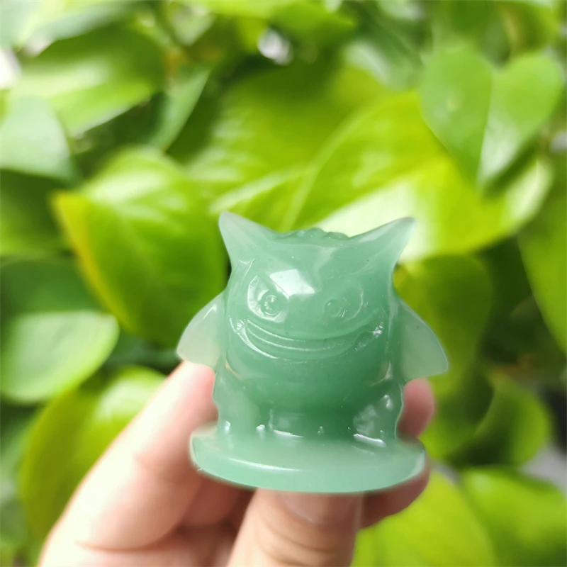 

Натуральный драгоценный камень, кварц, украшение для дома, ручная резьба, хрустальные Мультяшные игрушки для подарка ZJL