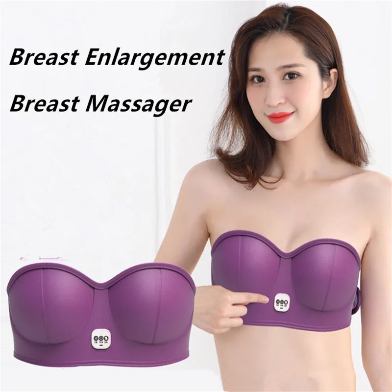 

Breast Enlargement Breast Lifting Pump Lymphatic Drainage Massager Electric Breast Massager Bra Breast Enhancement Chest Massage